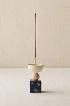 Handmade Rustic Ceramic Stick Incense Holder
