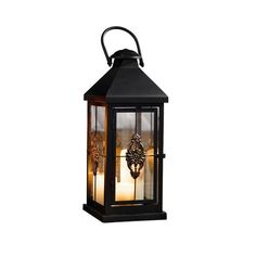 PierSurplus Present Metal European-Style Hanging Candle Lantern Holder Rustic Wedding Decorations Medium 19 in