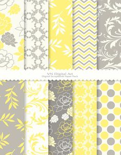 408 Best Mājas Dizains Images On Pinterest In 2018 Soft Yellow And Grey Inspiration Wish I Could Find Some Of These As Fabric Patterns