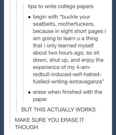 tips on writing college essays