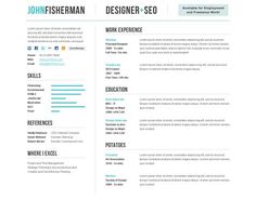 cv online template free