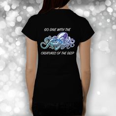 Dive Scuba Diving T Hanes Tagless Tee T-Shirt