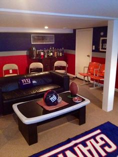 New York Giants Room Idea I Feel Like Future Son Will Have This Photos Giants Fan Caves