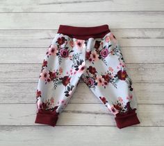 Mitwachshose-Pantalon bouffant de jersey rose avec des chats