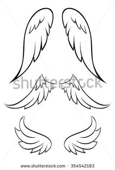 how to draw chibi angel wings art technique drawi simple angel sketch