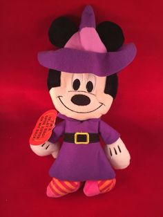 TOKYO Disney Sea Halloween Big Cushion Plush Doll Ghost Mickey /& Minnie SET2