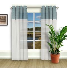 30 x 84 Sheer Curtains Kess InHouse Pom Graphic Design Succulent Love Green Orange Decorative Set