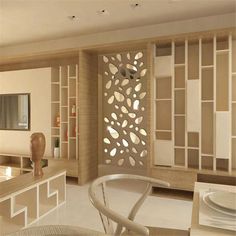 Silver *DC Acrylic Sunflower Round Mural Mirror Effect Wall Sticker Home Decal
