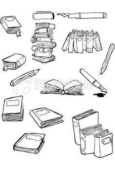 Book icon black and white