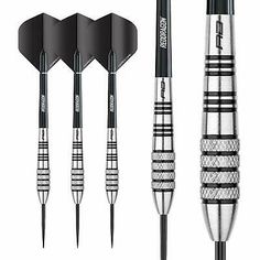 21grams With Flights /& Shafts RAZOR FIN Steel Tip Darts 85/% Tungsten 1 set