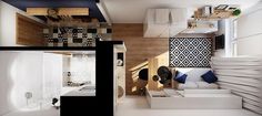 Дизайн интерьера 19 кв.м. - Дизайн интерьеров | Идеи вашего дома | Lodgers