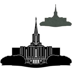 silhouette design store lds temples jordan river