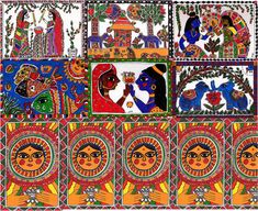 Madhubani Painting (Bihar) 