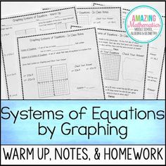 Systems of equations homework help
