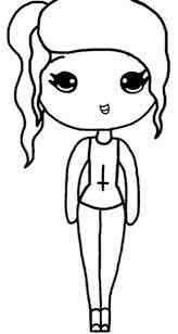 21 best chibi template images on pinterest kawaii drawings draw