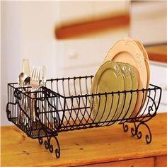 13 Best Dish Drying Racks Images On Pinterest Kitchen Storage Dish Drying Rack Scrolled And Caddy Air Dry Dishes Like They Do