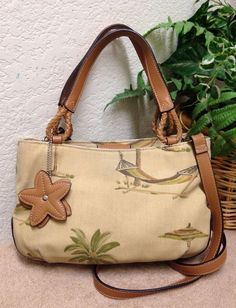 43 Best Our Fossil Handbag Collection Images On Pinterest Relic By Fossil Tan Canvas Leather Trim Tote Shoulder Bag Handbag Flower Fob