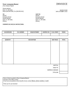 free construction time and material forms invoice template for