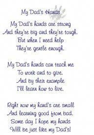 A Poem For Daddy Rita Shoemaker Pinte Fathers Day Fathersdaygifts Poems For Dad Daddy