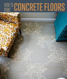 Floor Painting Ideas $80 makeover: how to paint your ugly concrete floors | painted Floor Painting Ideas $80 makeover: how to paint your ugly concrete floors | painted