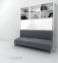 57 Best Hidden Beds Images In 2018 Bed Expand Furniture Compatto Horizontal Wall Bed Over Sofa