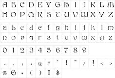 13 Ideas De Fonts Mapa De Caracteres Fuentes Fuentes De Cricut