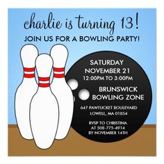 53 best bowling invitation ideas images invitation ideas