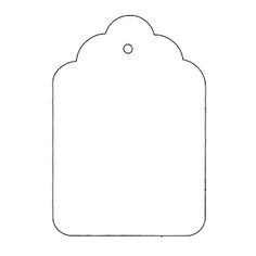 vintage gift tag template