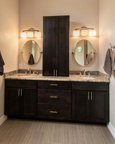 35 Grey Brown Bathroom Tiles Ideas And Pictures 30 Small Bathroom With Double Vanity Ideas