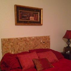 Wine Cork Headboard This Is Cool But People May Start To Think My Wine Cork Headboard For All Of Y That Helped Me Collect Them