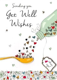 SENDING SMILES BALLOONS thinking of you card get well soon card recovery card funny balloon card airplane card long distance card love card