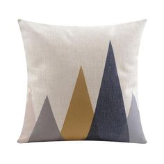 Horse Face Print Cotton Poplin Brown 2 Pcs Home Decorative Rectangle Pillow Sham