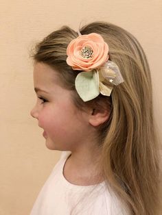 Valentines Day Pearl /& Jewel Flower Stretch Headbands Fits Infant Up To 7 Years.