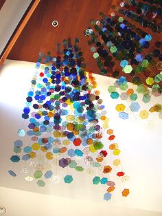 glass mobile mobile art mobile sculpture hanging mobile paper flower backdrop singapore