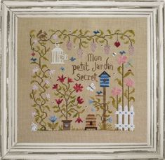 Alisa Punto Croce Kit-GIARDINO FIORITO peonie