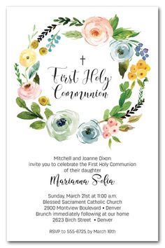 encircled in flowers shabby chic vintage looking first communion