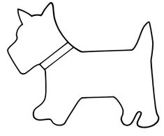 dog template printable