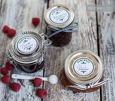 free jam jar labels
