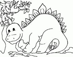 Printable Dinosaur Coloring Pages 8