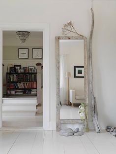 153 Best Beach Images On Pinterest Beaches Shells And Cottages Full Length Driftwood Mirror With Accent Pieces Too Bad Link Only Goes To Cloud