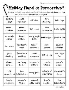 12 Best Plural Vs Possessive Images Possessives Possessive