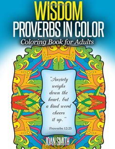 Amazon WISDOM Proverbs In Coloring Frames Lovink Book 9781517471637