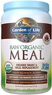 Raw Organic Meal From Garden Of Life Organic Shake Meal