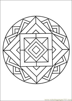 29 best simple mandala images on pinterest mandala coloring
