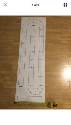 41 Best Cribbage Board Diy Images In 2019 Template Large Cribbage Board Paper Template Is 13 1 4 X 44