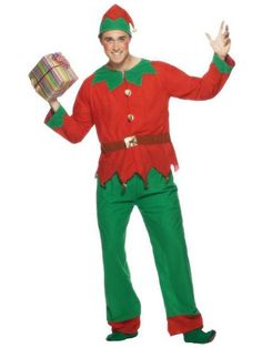 Forum Novelties Mens Adult Costume Elf Shoes Will Ferrell Grinch Shoes Red Green