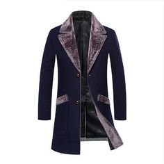 pipigo Mens Warm Winter Faux Suede Lamb Wool Lined Zip Front Quilted Jacket Coat Outerwear