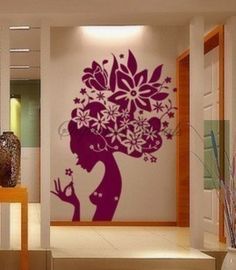 Salon Wall Art hair salon wall art | hair salon & beauty big removable wall Salon Wall Art hair salon wall art | hair salon & beauty big removable wall