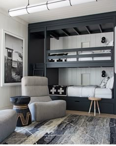 Bunk Beds, Bunk Beds Built In, Bunk Bed Rooms, Bunk Bed Designs, Modern Bunk Beds, Bunk Room, Kids Bunk Beds, Loft Bed