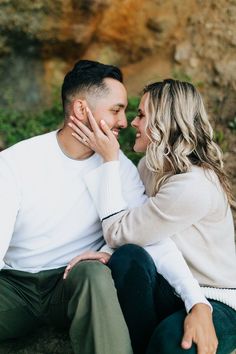 These two found me, called me, hired me, and shot with me all within a week! Their beach session was the best adventure and their wedding day is going to be EPIC! #beachengagement #engagementoutfitideas #arizonaweddingphotographer #engaged #engagementring